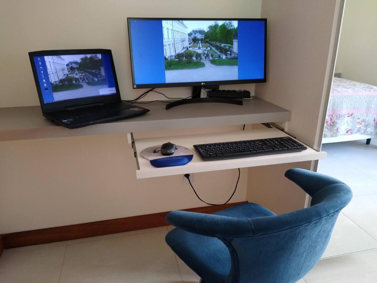 Apartamento A Beira Mar Completo Com Churrasqueira Florianópolis Buitenkant foto